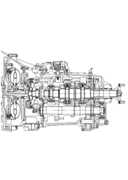 گیربکس ایسوزو 5 تن